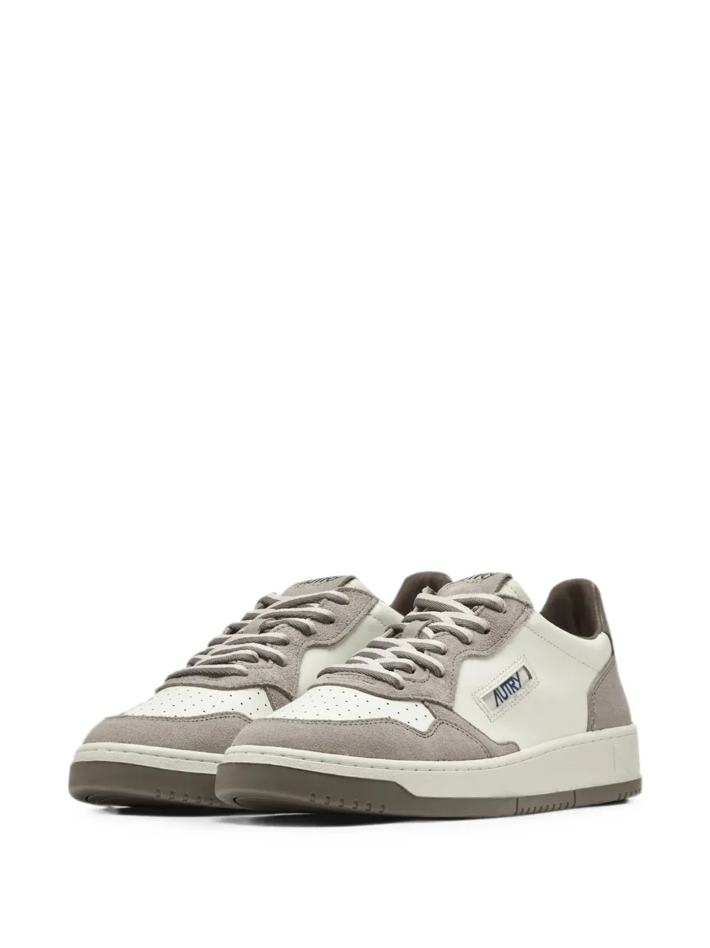 Autry Medalist panelled sneakers Beige