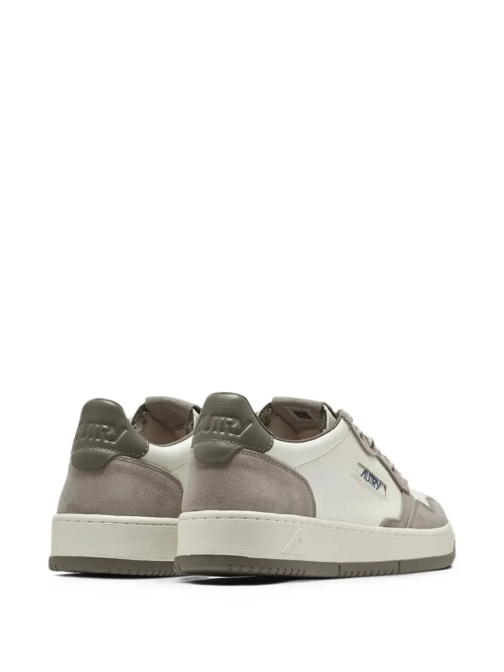 Autry Medalist panelled sneakers Beige