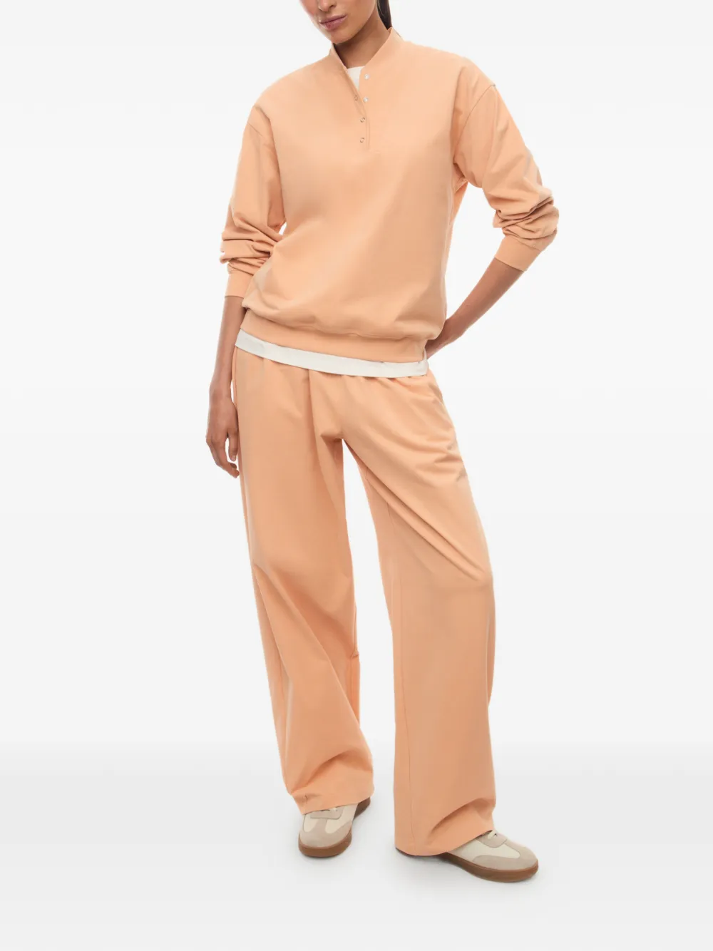 12 STOREEZ Breakfast Club broek Oranje