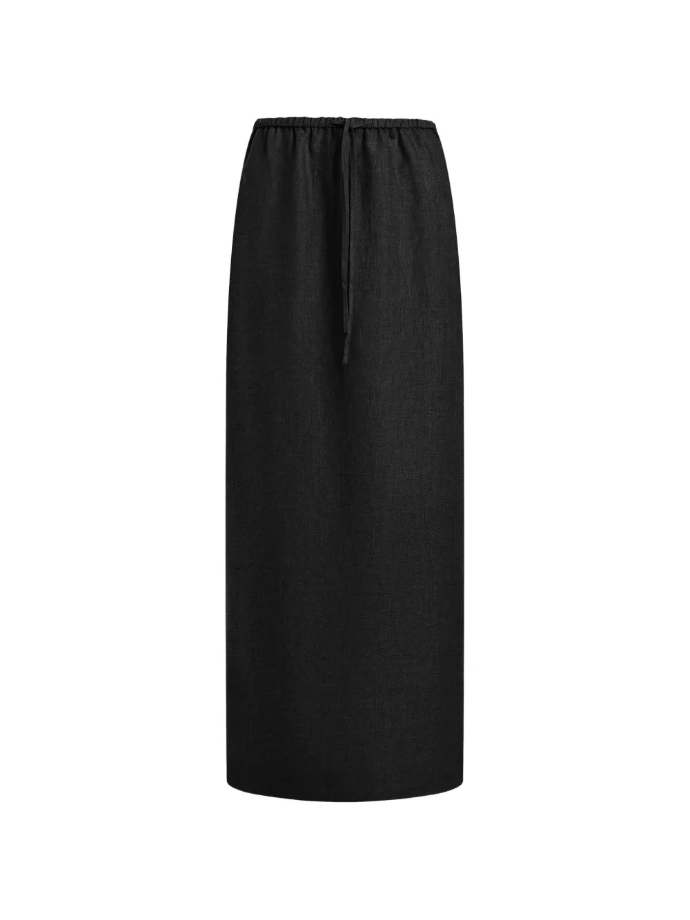 12 STOREEZ Bessette drawstring-waist maxi skirt · L