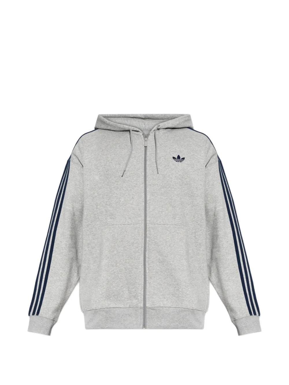 adidas 3-Stripes zip-up jacket - Grigio