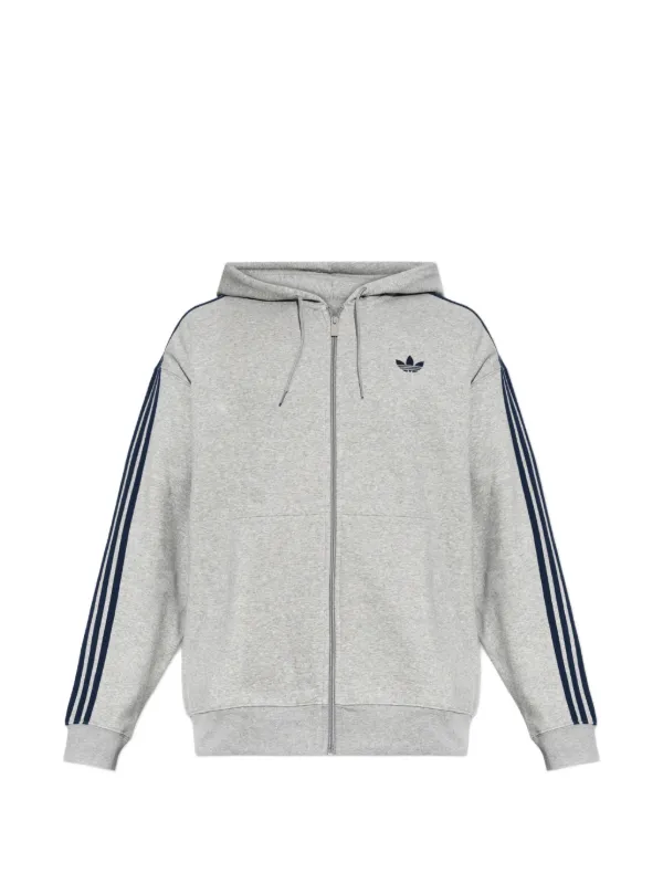 グレー ジップアップパーカー Adidas ジップアップ パーカー | グレー | FARFETCH JP