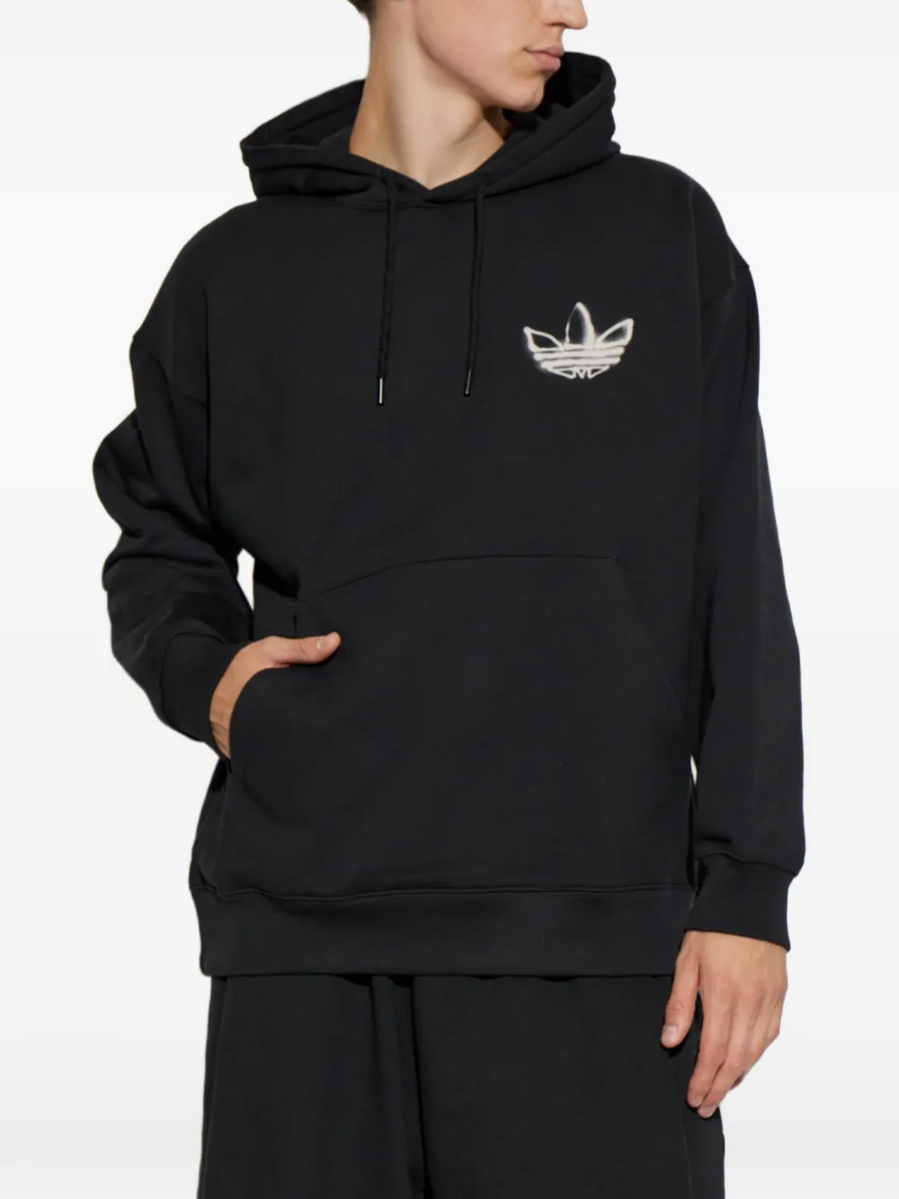 adidas Hoodie met print Zwart