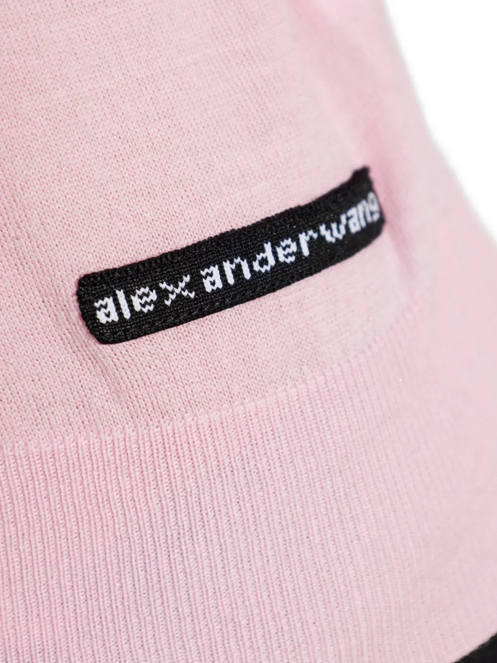 Alexander Wang Vest met logopatch Roze