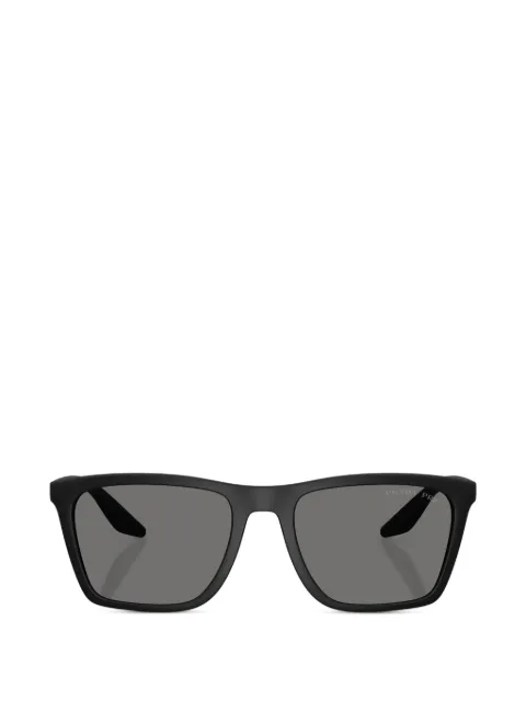 Prada Linea Rossa lentes de sol con armazón cuadrada