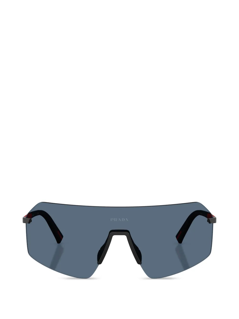 Prada Linea Rossa shield-frame sunglasses