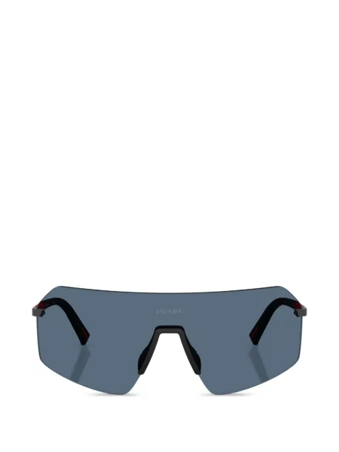 Prada Linea Rossa shield-frame sunglasses