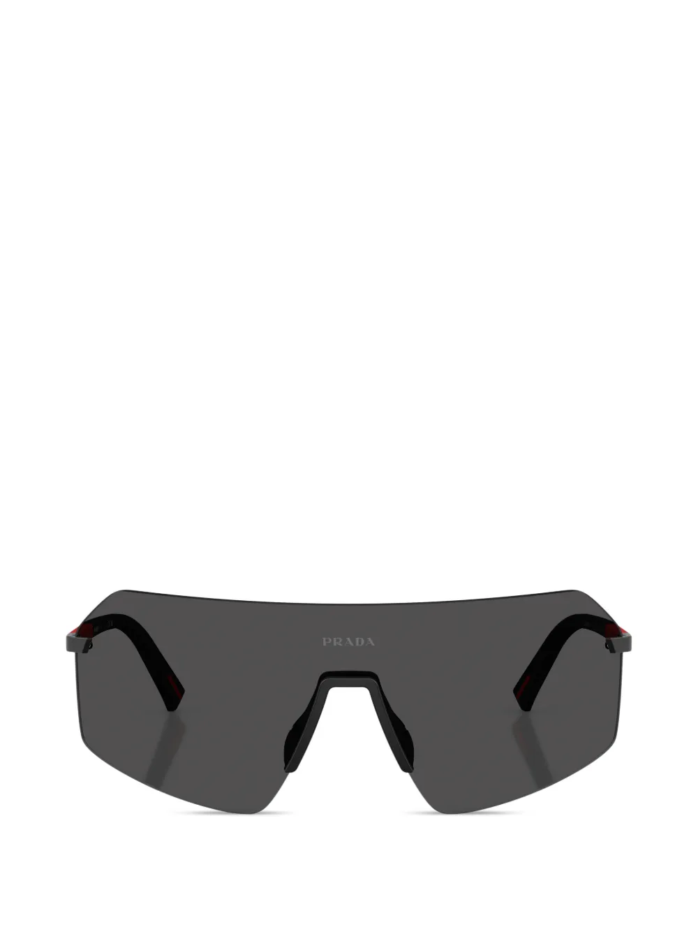 Prada Linea Rossa shield-frame sunglasses · One Size