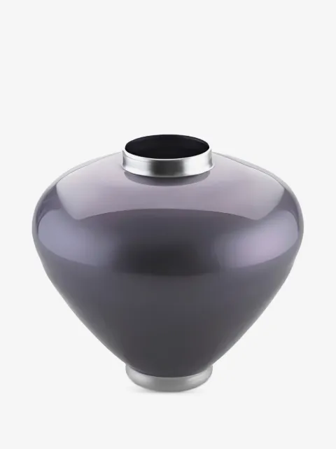 IVV Zahara metallic-trim vase