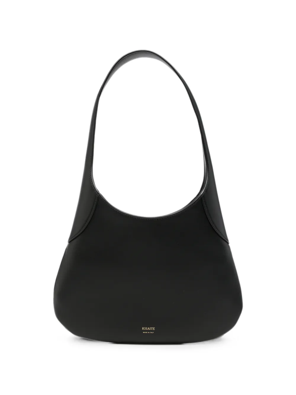 KHAITE small Joan leather shoulder bag - Nero