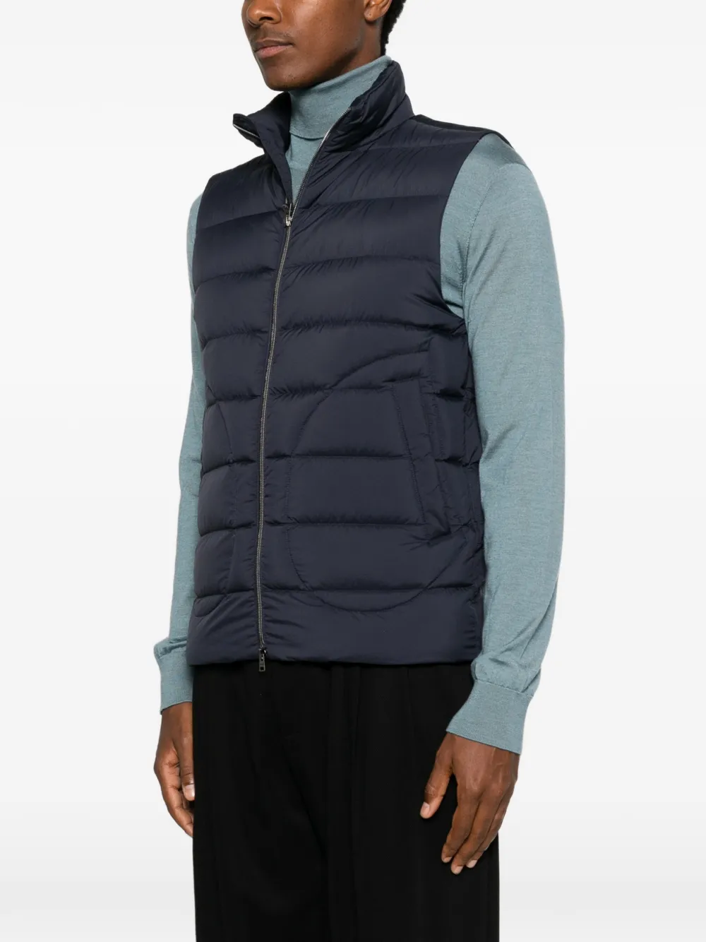 Herno Gewatteerde bodywarmer Blauw