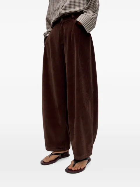 Cordera corduroy baggy trousers