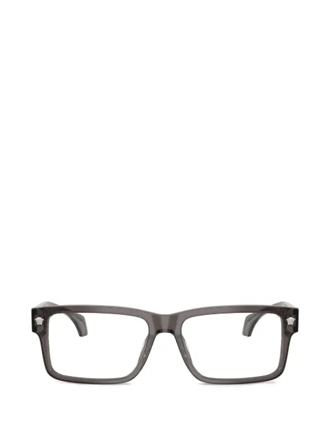 Versace Eyewear Medusa plaque rectangle-frame glasses