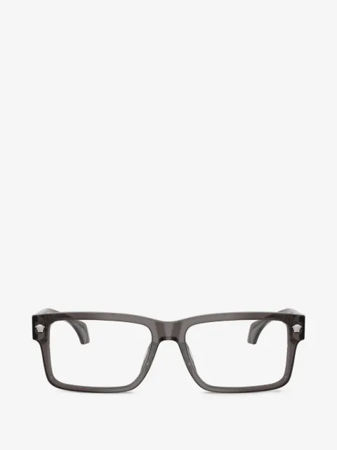 Versace Eyewear Medusa plaque rectangle-frame glasses
