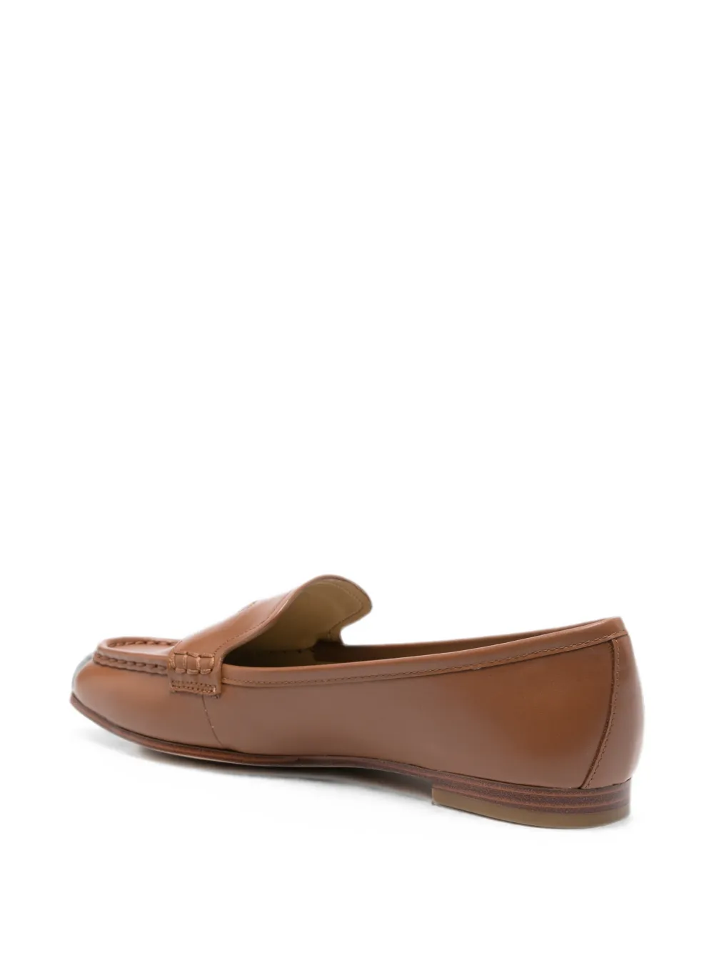 Michael Kors Jennings logo-plaque leather loafers Bruin