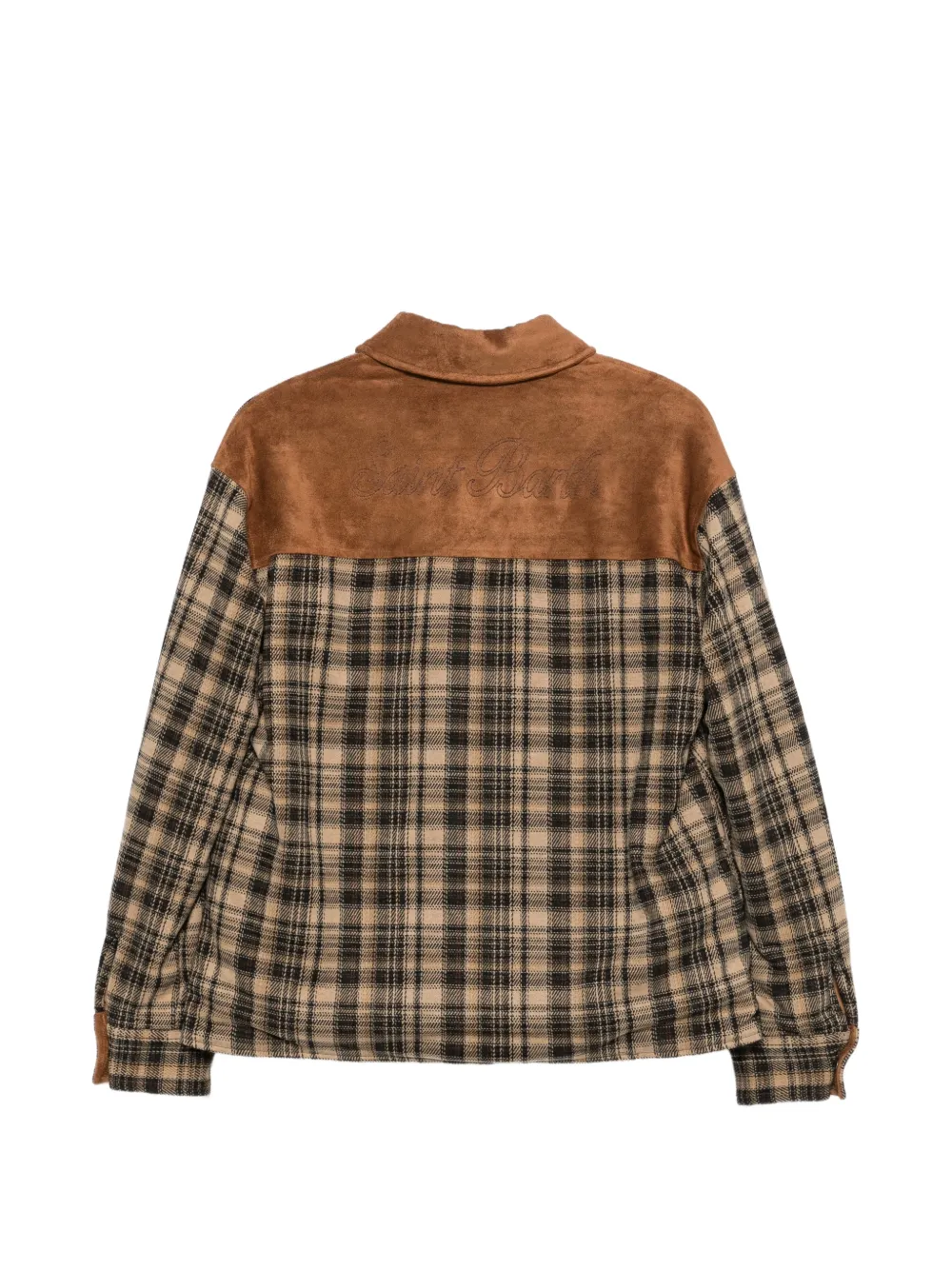 MC2 Saint Barth Barker geruit donsjack Beige