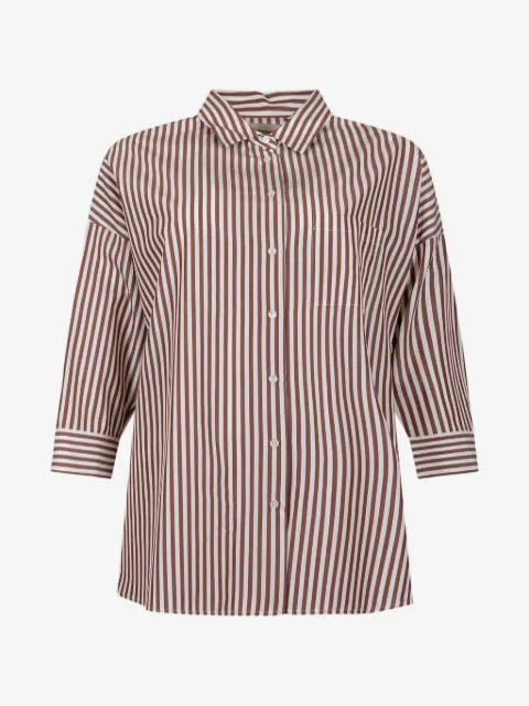Weekend Max Mara striped cotton shirt