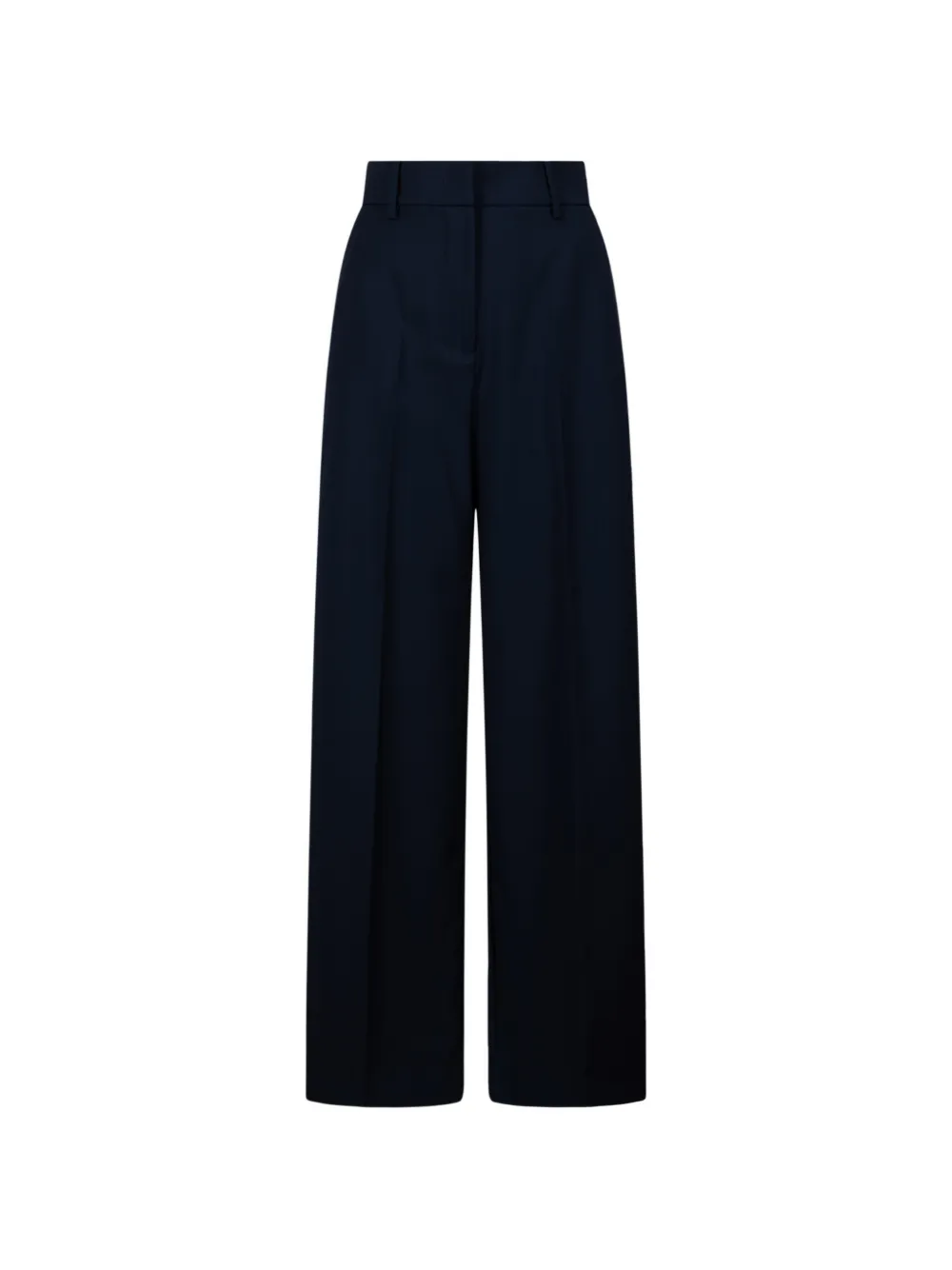 Weekend Max Mara pressed-crease palazzo pants - Blu