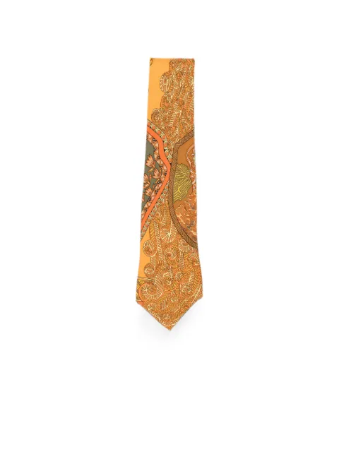 Hermès Pre-Owned 2010s printed silk tie
