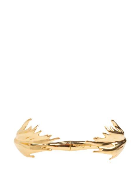 Jil Sander sculptural-hand bracelet