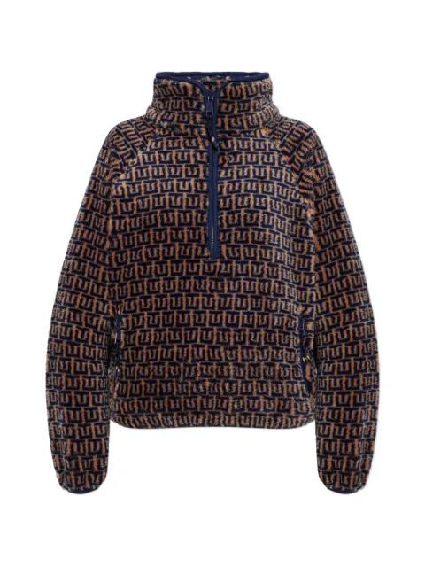 The Upside Castilla TU print half-zip sweatshirt
