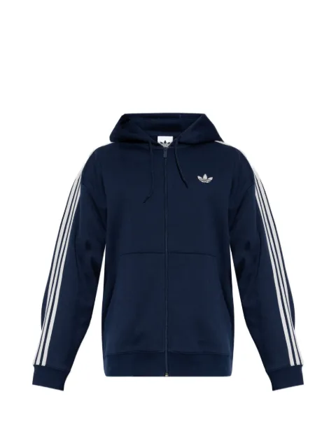 adidas logo-embroidered hoodie