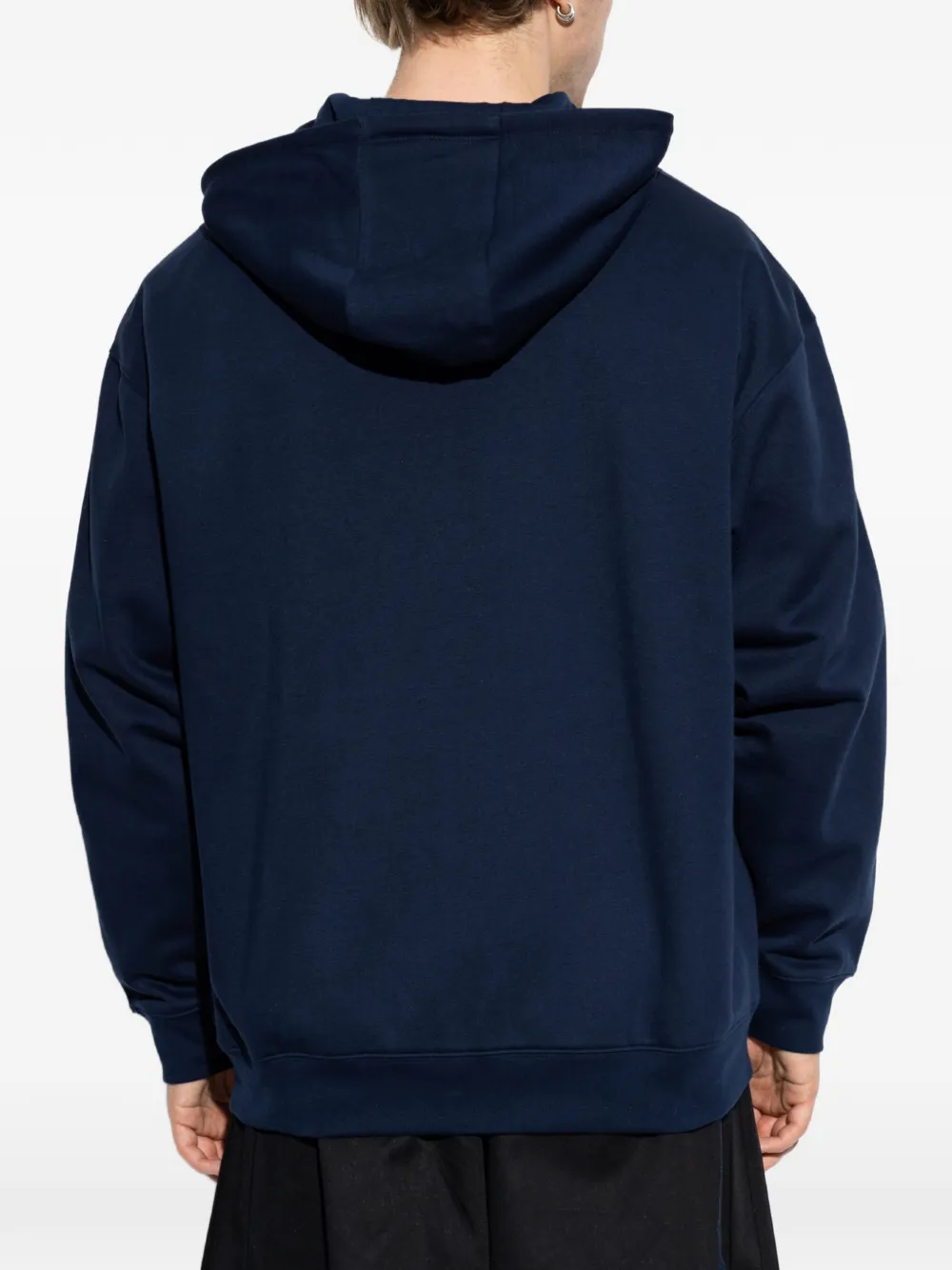 adidas Hoodie met geborduurd logo Blauw