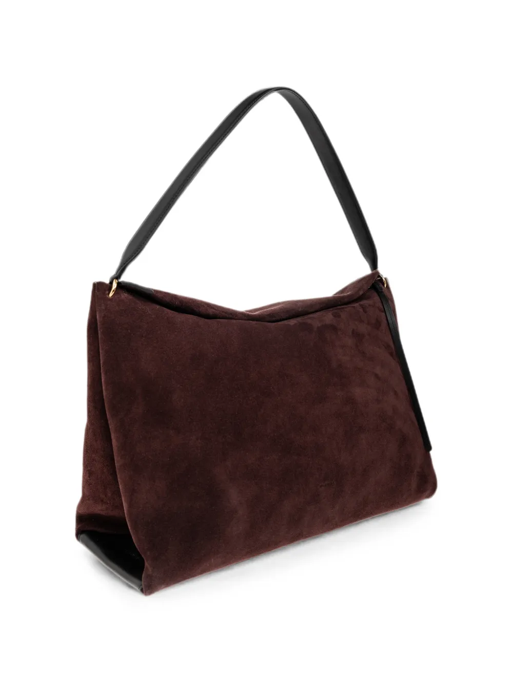 Wandler Penelope suède shopper Bruin