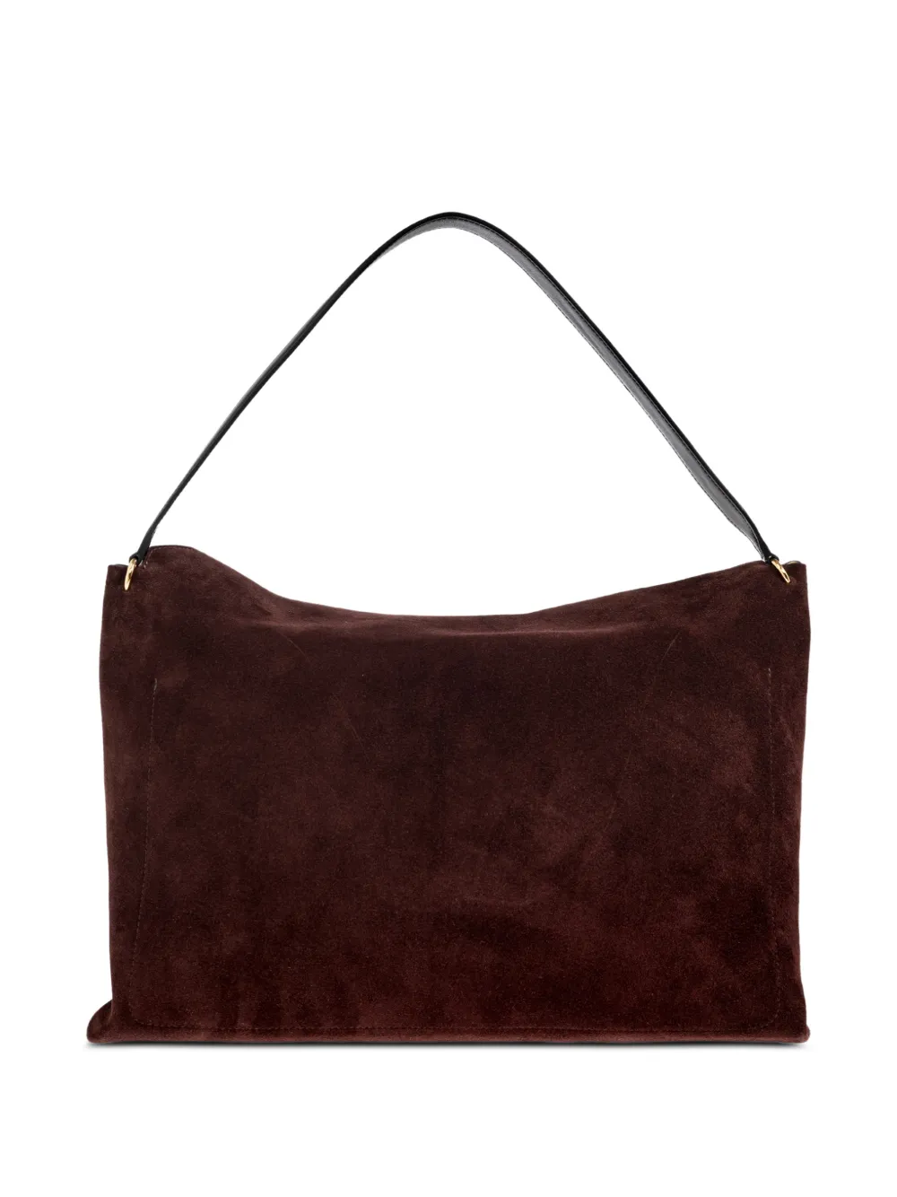 Wandler Penelope suède shopper Bruin