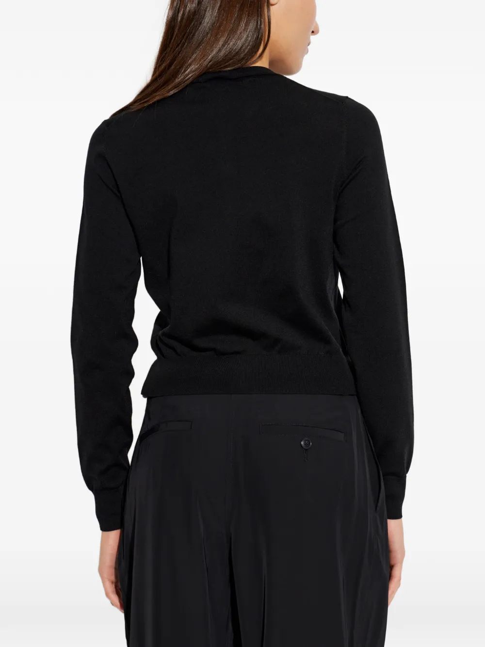 Alexander Wang Vest verfraaid met kristallen logo Zwart