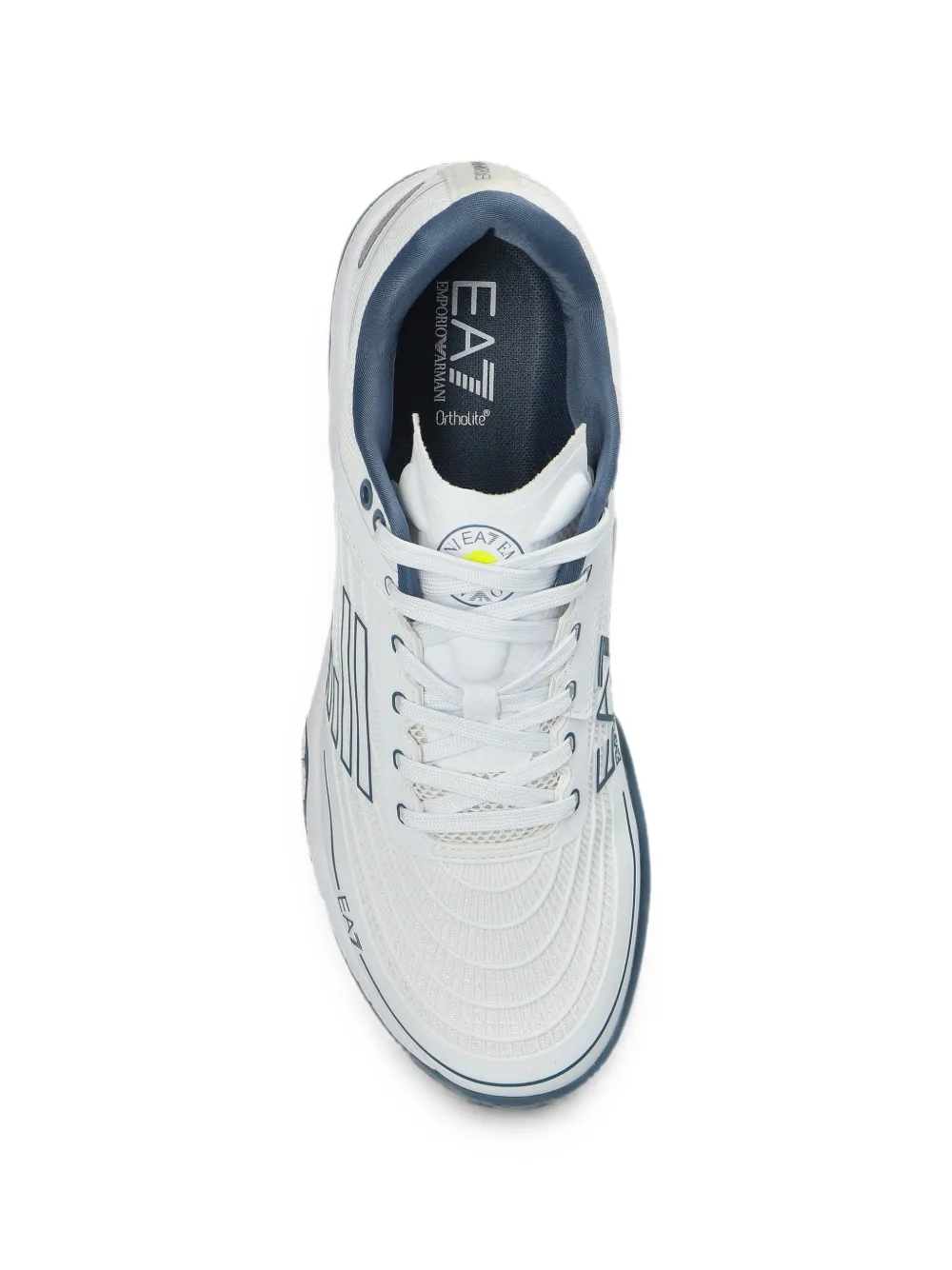 Ea7 Emporio Armani Sneakers met logoprint Wit