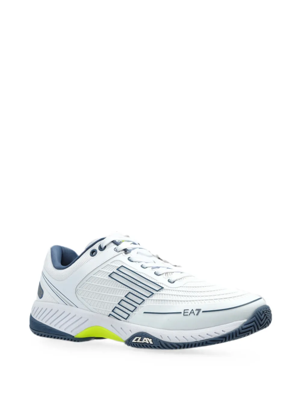 Ea7 Emporio Armani Sneakers met logoprint Wit