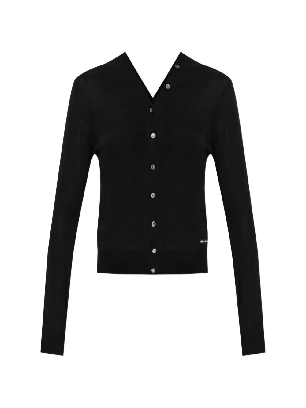 Alexander Wang button-up wool cardigan - Schwarz