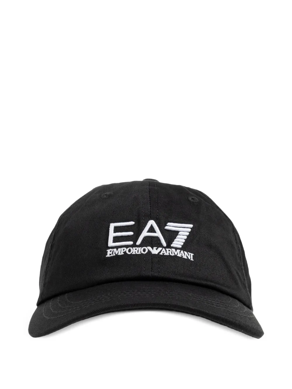 Ea7 Emporio Armani logo-embroidered baseball cap