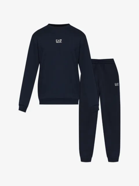 Ea7 Emporio Armani logo-print tracksuit