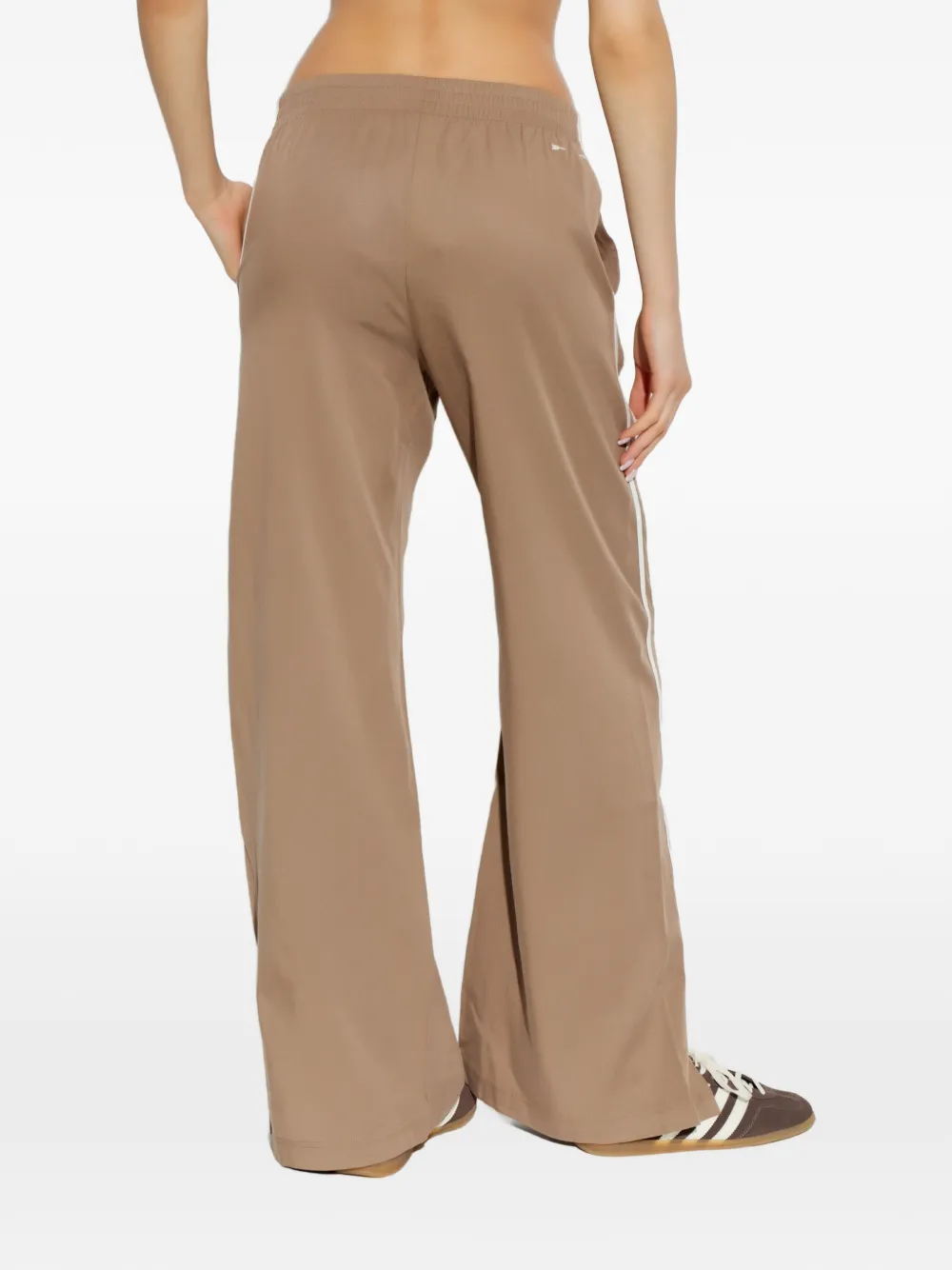 The Upside Juliet broek met zijstreep Beige