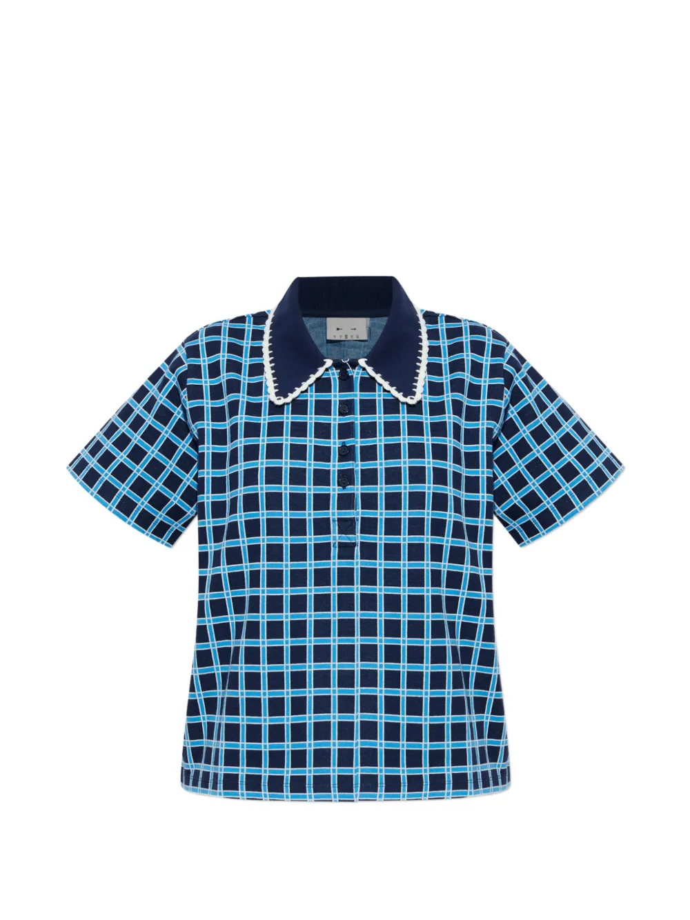 The Upside Polo Clubhouse a quadri - Blu