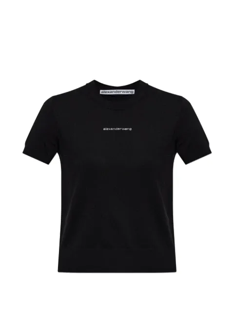 Alexander Wang playera con logo