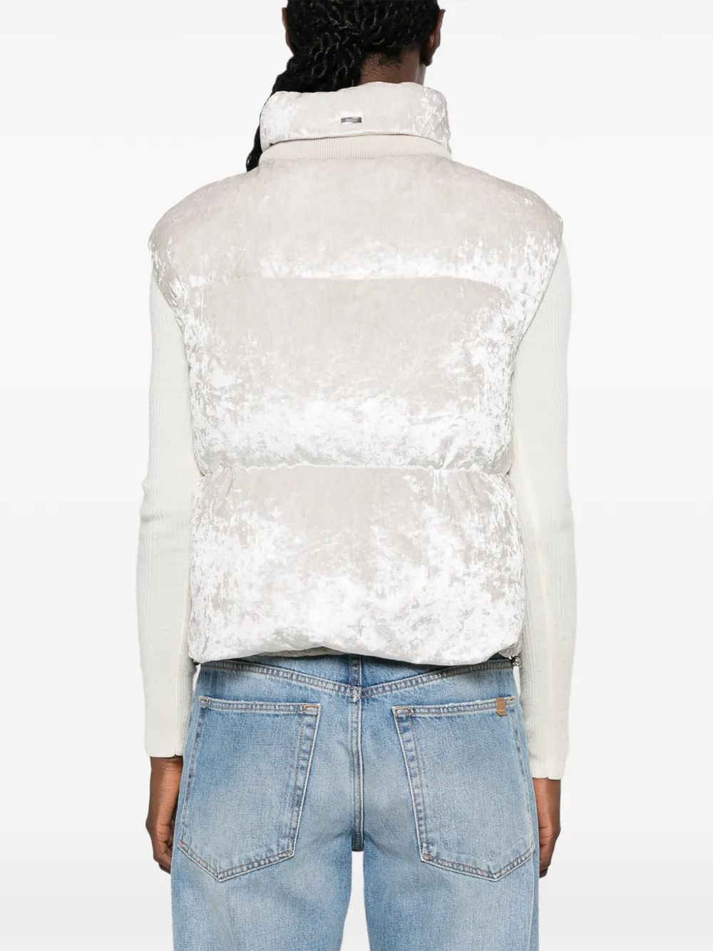Herno Bodywarmer met textuur Beige