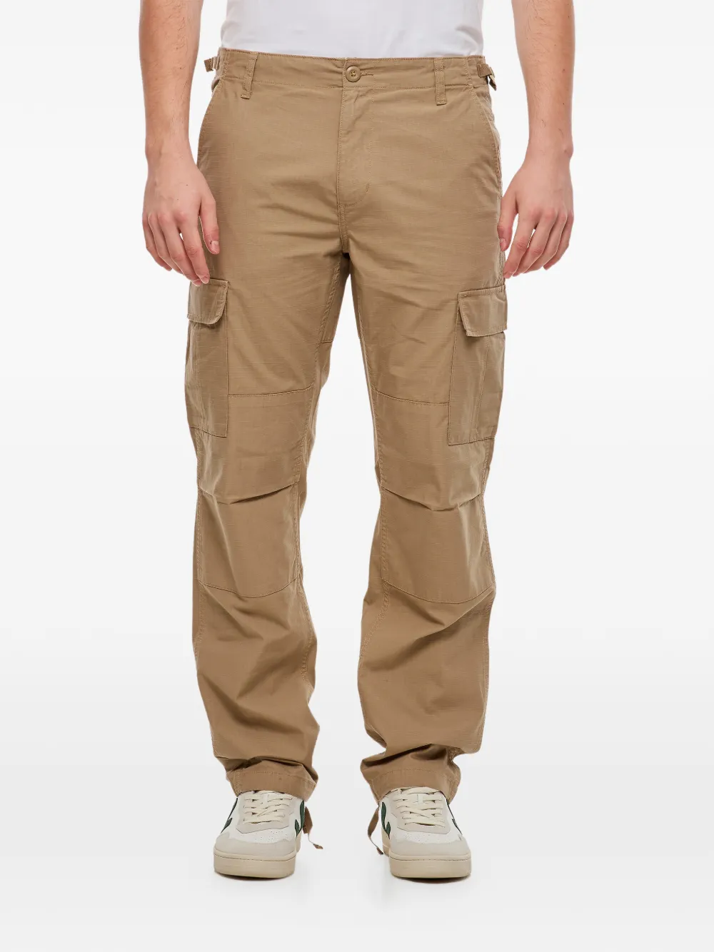 Carhartt WIP Aviation ripstop cargo broek Beige