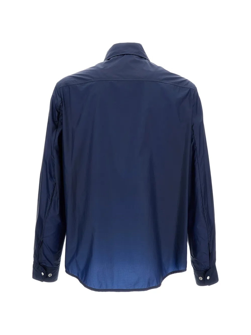 Moncler Shirtjack met logopatch Blauw