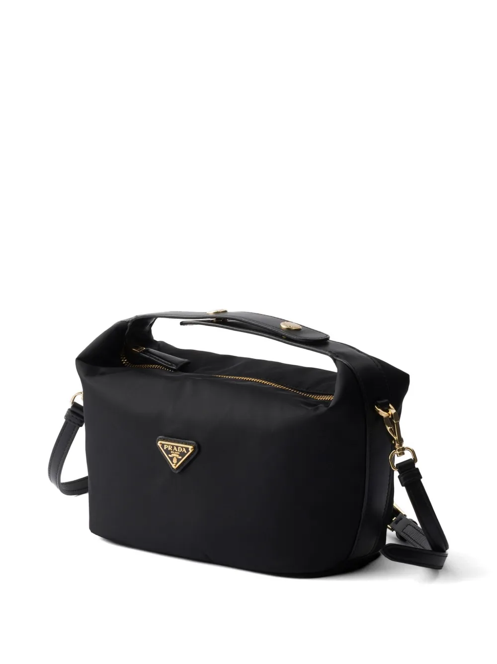 Prada Chérie Re-Nylon mini-tas Zwart