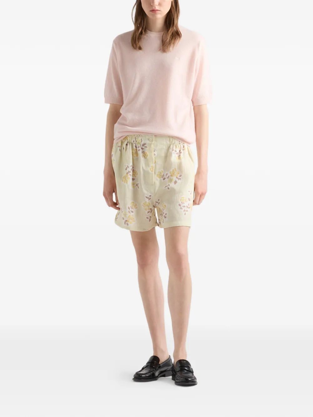 Prada Kasjmier T-shirt Roze