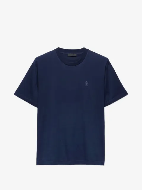 Prada embroidered-logo T-shirt