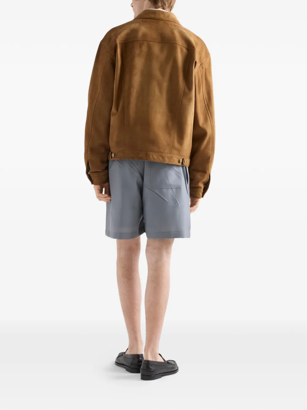 Prada Suède jack Bruin