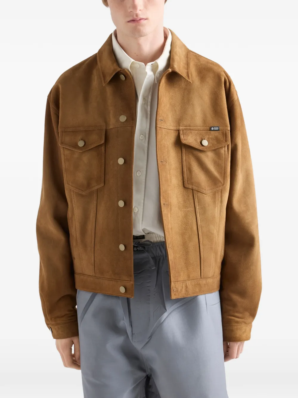 Prada Suède jack Bruin