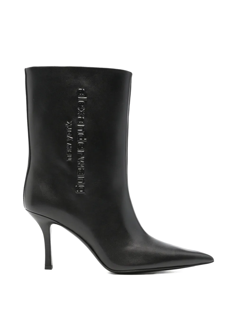 Pre-Owned Alexander Wang Delphine Stiefeletten mit Logo-Prägung - Schwarz