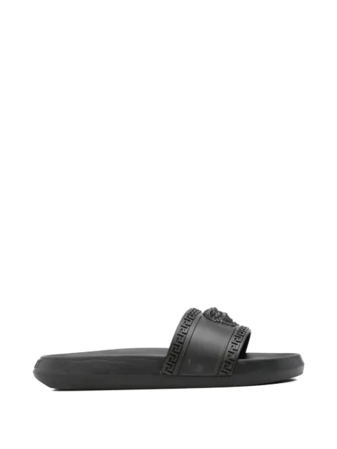 Versace Pre-Owned Medusa Head Greca slippers