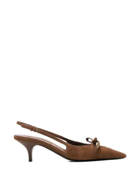 Miu Miu Pre-Owned zapatillas con detalle de moño
