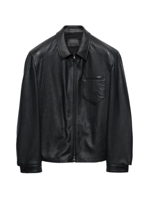 Prada nappa leather jacket
